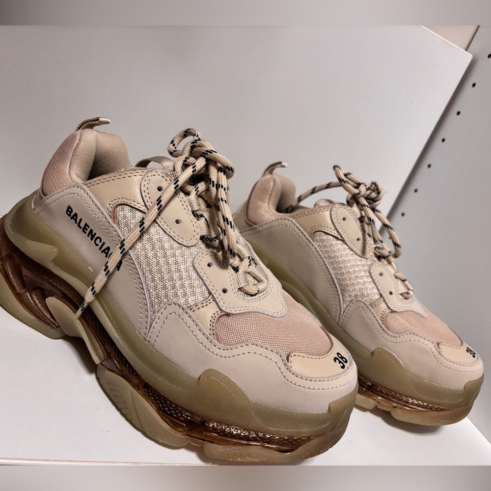 Balenciaga Triple S Sneaker 'Clear Sole - Off White